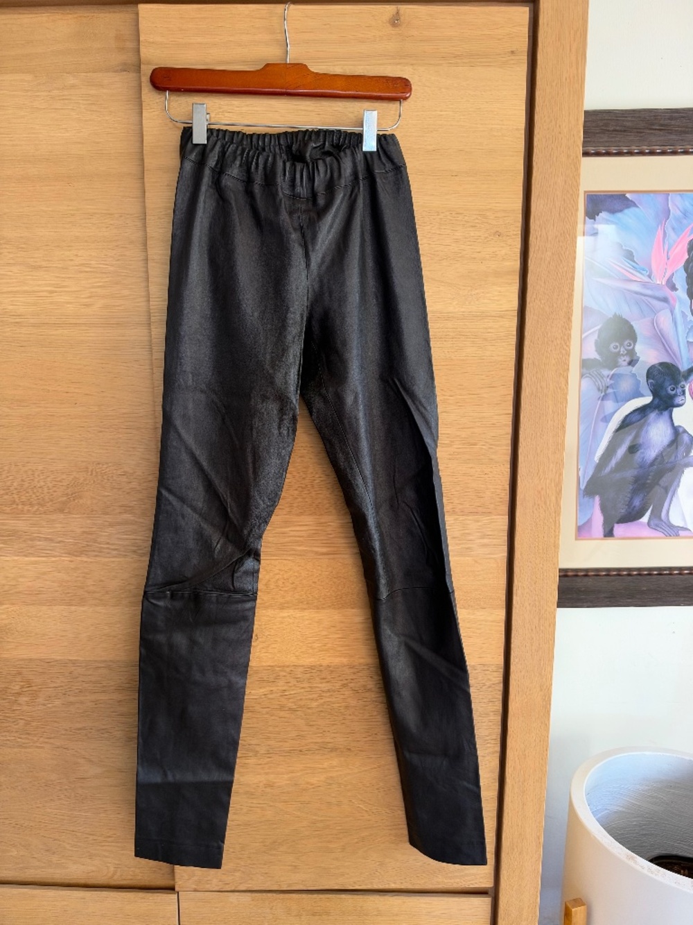 THE ROW Lambskin Pants